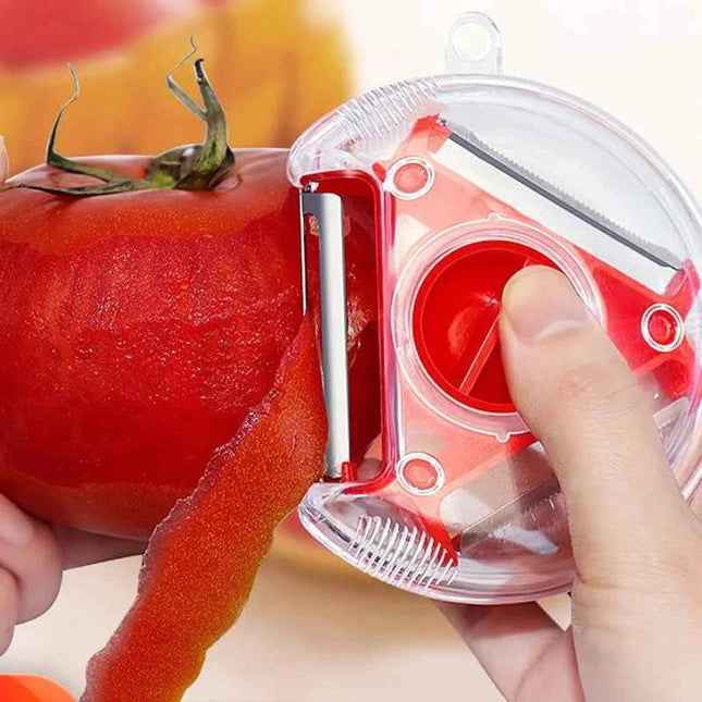PrepEase 3-in-1 Multi Peeler & Julienne Slicer