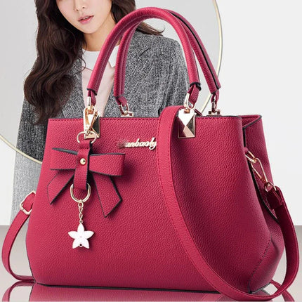 Women Luxury Bowknot Shoulder Bag Elegant Designer Crossbody Messenger Handbag