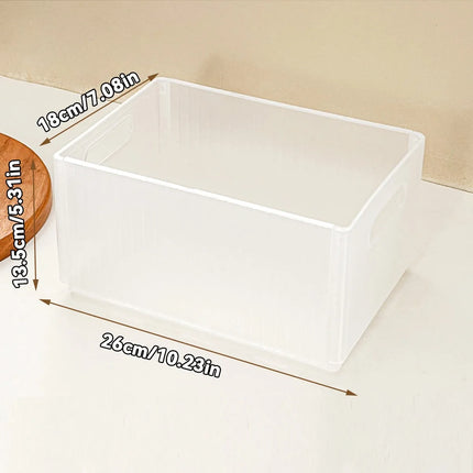 FoldFresh Refrigerator Storage Box with Handle