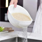 Multifunction Rice Washing & Vegetable Drain Basket Strainer