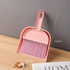MiniClean Broom Dustpan Set Kids Desktop Pet Cleaning Compact Sweep Kit