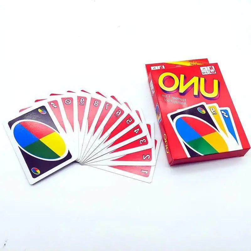 New Classic UNO Cards Chinese and English Cards Family Fun Entertainment Board Game Board Game Family Party Poker Game Toy