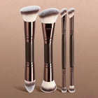 ProBlend 4/5-Piece Dual-Ended Makeup Brush Set for Face