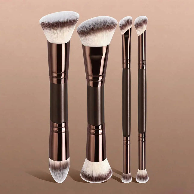 ProBlend 4/5-Piece Dual-Ended Makeup Brush Set for Face