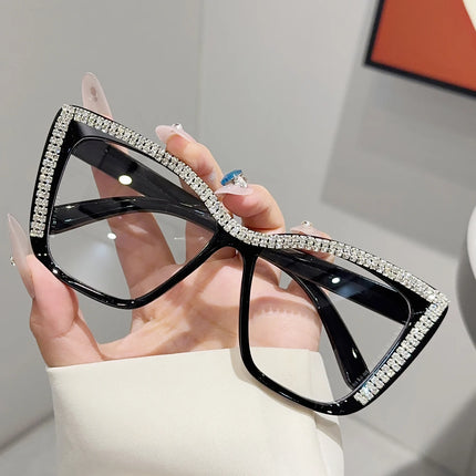 GlamourCat Sparkle Cat-Eye Party Glasses