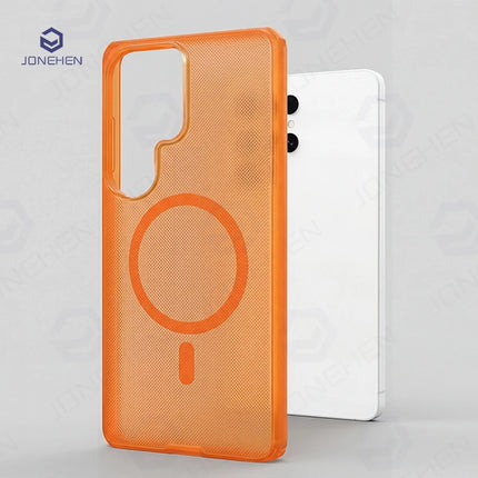 FrostLite Magnetic Armor Case for Samsung Galaxy S26/S25/S24 Ultra Translucent Shockproof Cover