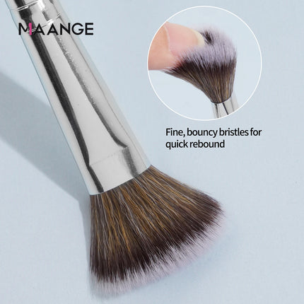 Velora Beauty 5pcs Makeup Brush Set Foundation Concealer Contour Blush Soft Fiber Tools