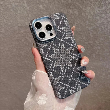 Abstract Horse MagSafe Case for iPhone Carbon Fiber Armor Wireless Charging Cover