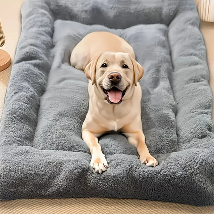 Extra Large Dog Bed Plush Soft Crate Mat Sofa Thickened Pet Sleeping Bed