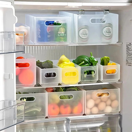 FoldFresh Refrigerator Storage Box with Handle
