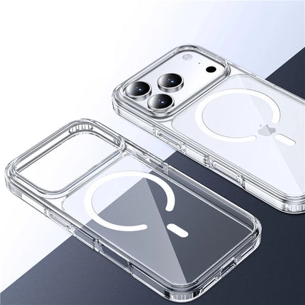 LumiShield ClearMag Case for iPhone 17 Air/17/17 Pro/17 Pro Max Crystal Shockproof Wireless Cover
