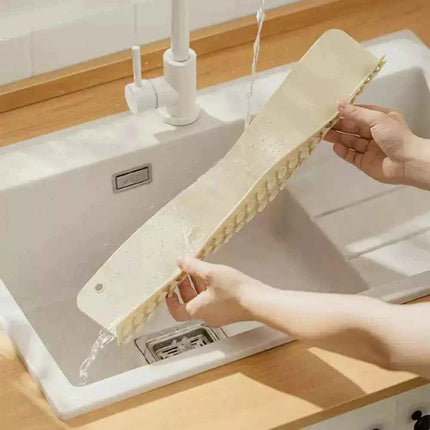 Silicone Sink Splash Guard with Suction Cups Kitchen Water Baffle