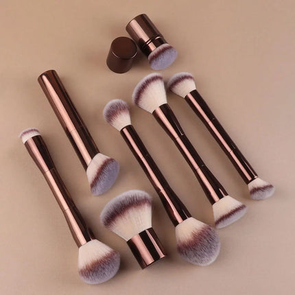 ProBlend 7-Piece Makeup Brush Set with Dual-Ended Face Brushes