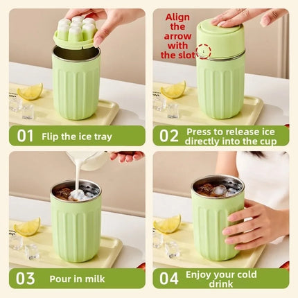 IcePress Easy Release Ice Cup & Block Maker Bottle