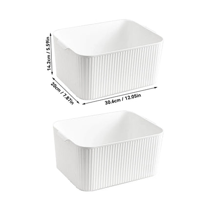 WORTHBUY Multi-Purpose Storage Box with Handle