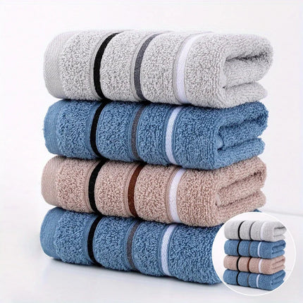 SoftNest Cotton Towels Pack Absorbent Bath Face Towel Home Use Multi Color Set