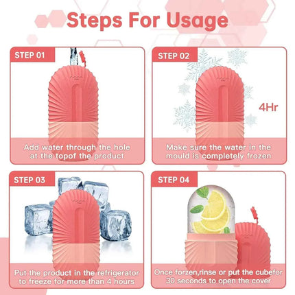 Ice Facial Roller for Face Massage, Skin Care & Puffiness Relief