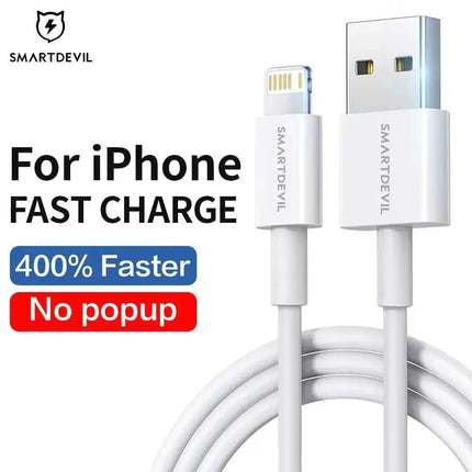 SmartDevil 20W USB Cable iPhone 14/13/12/11 Pro Max X/XR/8 Plus Lightning Fast Charging Data Sync 3A USB 3.0 SmartDevil 20W USB Cable iPhone 14/13/12/11 Pro Max X/XR/8 Plus Lightning Fast Charging Data Sync 3A USB 3.0  smartdevil-20w-usb-cable-for-iphone-and-ipad-lightning-fast-charging-and-data-sync-for-iphone-14-13-12-11-pro-max-x-xr-8-plus-and-ipod-3a-usb-3-0