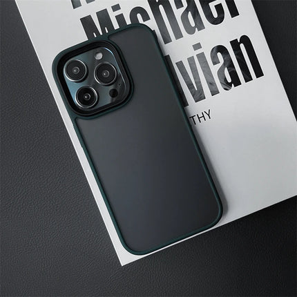TitanArmor Hybrid Case for iPhone 16/15/14 Pro Max Matte Shock Bumper Cover