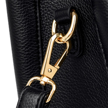 Women Leather Crossbody Bag 3-Layer Large Capacity Shoulder Tote Designer Messenger Bag