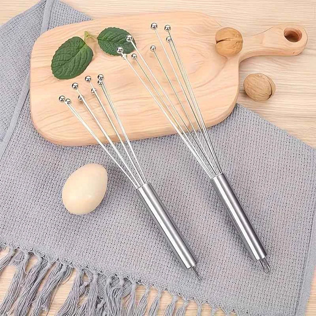 ChefEase Stainless Steel Ball Whisk Set Manual Kitchen Mixer