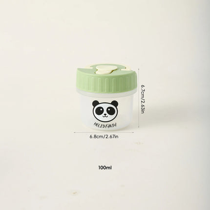 FreshNest Mini Round Food Storage Container with Lid