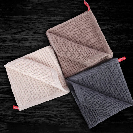 PureWoven Cotton Dishcloth Set Honeycomb Soft Absorbent Kitchen Cleaning Towel