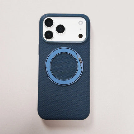 WeaveSpin MagSafe Case for iPhone 17/16/15/14/13 Pro Max 360° Rotating Stand Frosted Cover