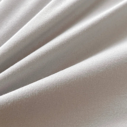 Okeywow solid color brushed fabric bedding set with duvet cover, pillowcases, bed sheet, and quilt cover in various sizes