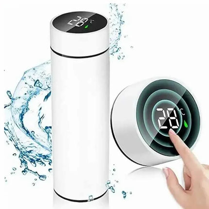 Smart LED Temperature Display Stainless Steel Thermos Bottle 500ml