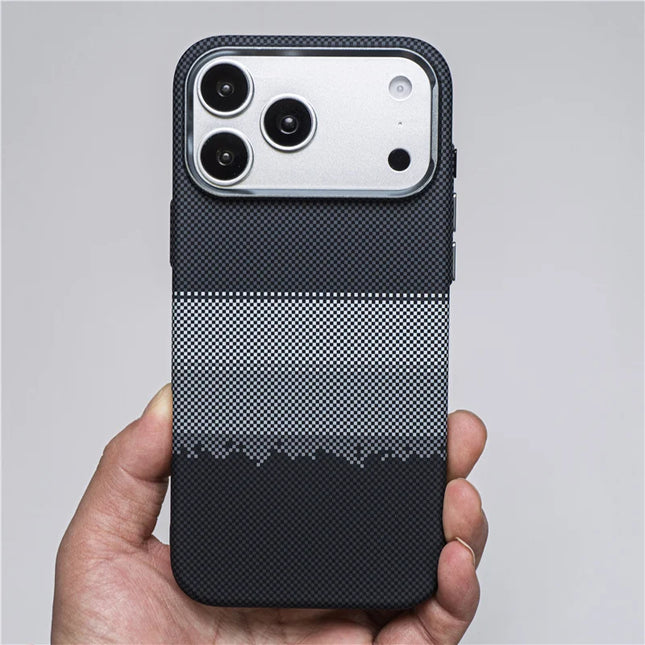 Matte Carbon Fiber MagSafe Case for iPhone 17/16 Pro Max Magnetic Protective Cover