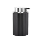 black with silver