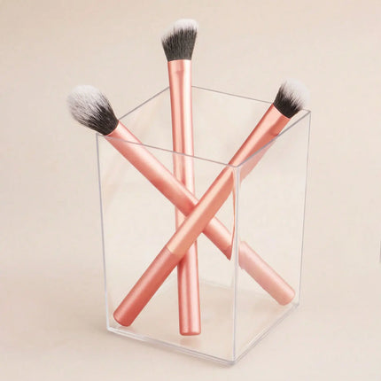 GlowEssence 3-Piece Makeup Brush Set with Gift Box