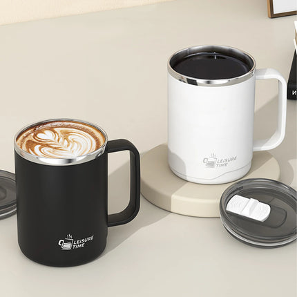 ThermoSip Double Wall Stainless Steel Insulated Coffee Mug