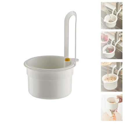 SinkSwift Self-Emptying Kitchen Sink Waste Basket