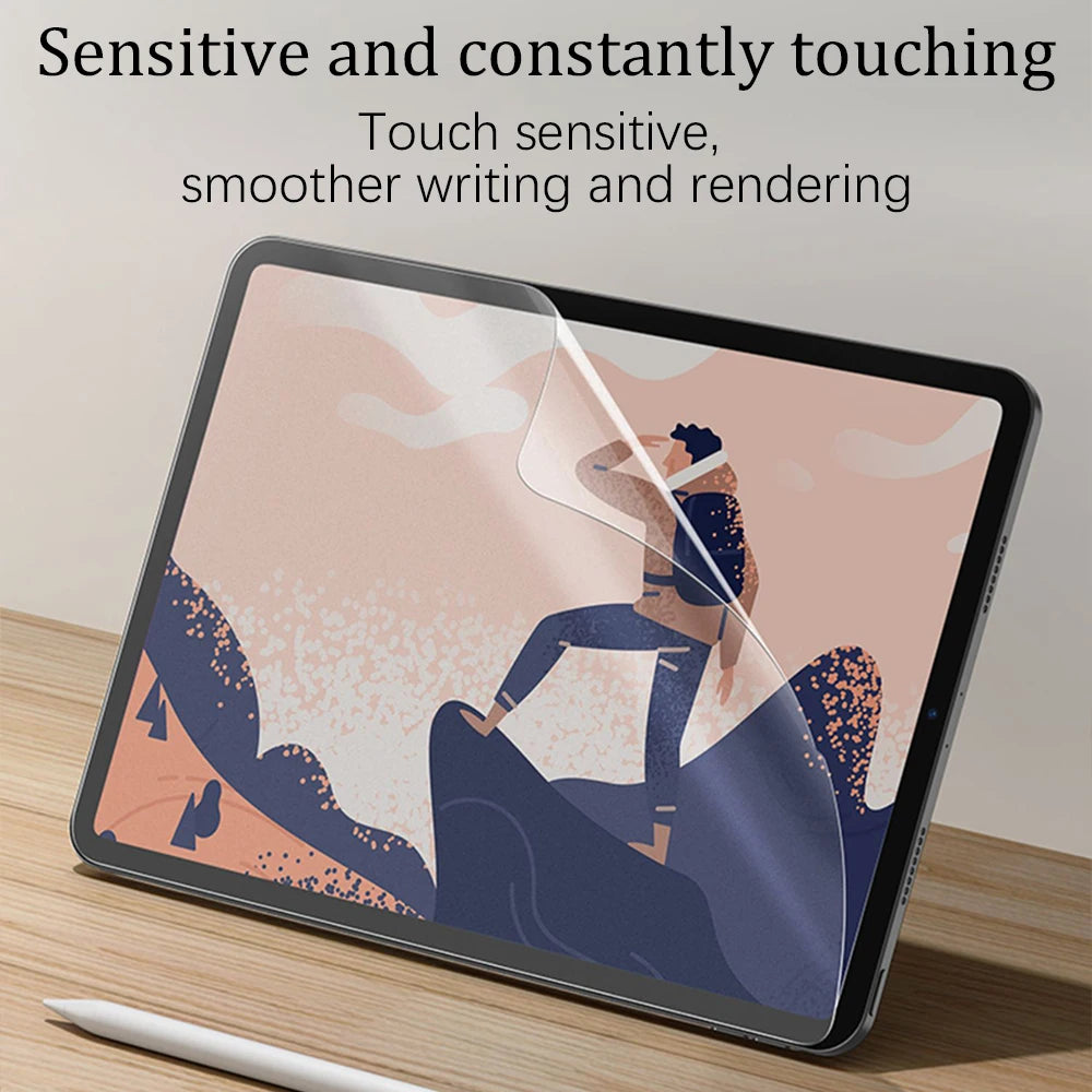 Matte Screen Protector for iPad Air 1- 10 (2021) - Paper-Like Film for iPad Pro 11, 12.9 (2022), 10.2, 8th, 9th, 10th Gen, Mini 6: Enjoy a Writing Experience Similar to Paper