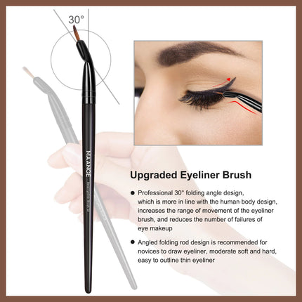 Velora Beauty 25pcs Makeup Brush Gift Set Foundation Eyeshadow Contour Concealer Kit