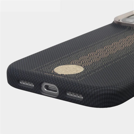 Cloud Relief Carbon Fiber MagSafe Case for iPhone 17 Pro / Pro Max Magnetic Hard Cover