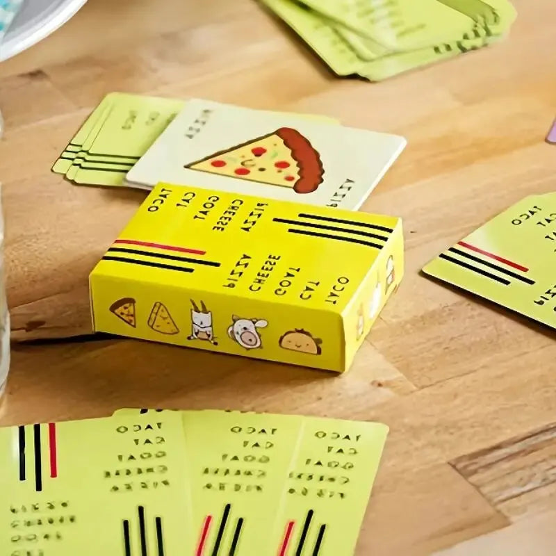 Taco Cat Goat Cheese Pizza: Outrageously Fun Adult Party Card Game for Family Gatherings, Couples, and Friends