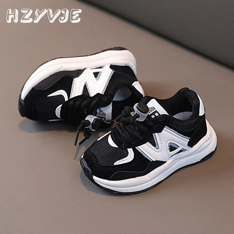 Trendy Soft-Sole Casual Sneakers: Fashionable Shoes for Active Kids