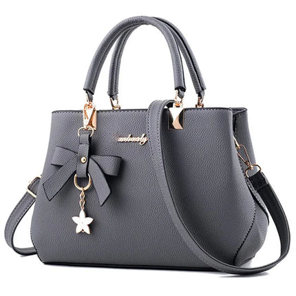 Women Luxury Bowknot Shoulder Bag Elegant Designer Crossbody Messenger Handbag