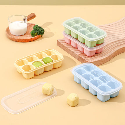 IceFlex Silicone Ice Cube Tray with Lid for Drinks & Whisky