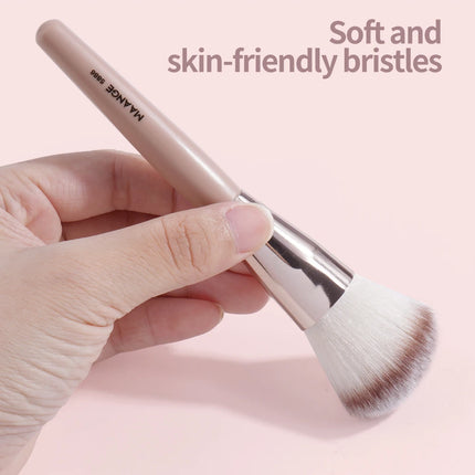 Velora Beauty 9pcs Makeup Brush Set Foundation Highlighter Eyeshadow Blending Soft Dense Bristles