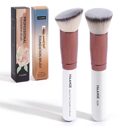 Velora Beauty Single Makeup Brush with Box Foundation Concealer Powder Blush Contour Soft Bristle Tool