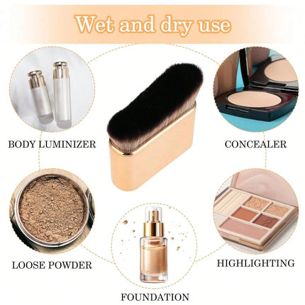 GlowBlend Self-Tanning Body & Face Makeup Brush