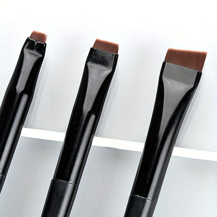 Precision 3-Piece Eyeliner & Eyebrow Makeup Brush Set