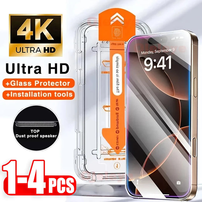 Samsung A71/A26/A25/A24/A23/A22/A21s/A17/A16/A15/A14/A07/A06/A05s tempered glass screen protector by OKEYWOW, showing clear, edge-to-edge coverage.