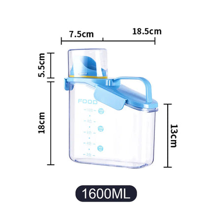 CleanStore 1100–2300ml Laundry Detergent Storage Container
