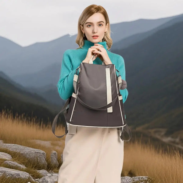 Miss Lulu Small Backpack Womens Anti Theft Nylon Rucksack Bag for WomenTravel