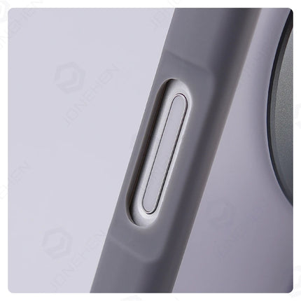 Matte Translucent MagSafe Case for iPhone 17/16/15/14/13/12 Pro Max Ring Stand Shockproof Cover